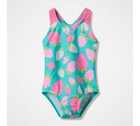 Speedo Girl's Infant Placement Swimsuit, Aqua Breeze, 3-6