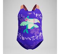 Infant Girls Printed Swimsuit Purple - 5YRS Indigo Glow 5YRS
