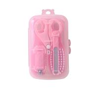 Infant Hygiene 6 Piece Set Gentle Files Tweezers Rounded Design Portable for Home Travel Use Infant Grooming Set
