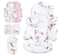Infant Insert Compatible with 4moms Mamaroo Swing & Graco Swing and Infant Car Seat, Newborn Insert, Baby Head and Body Support, Reversible Design, Breathable Soft Fabric