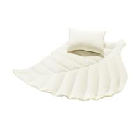 Infant Leaf Photography Accessory Create Unique Memories with Matching Pillow Pad Design for Baby Home Baby Photo Assist