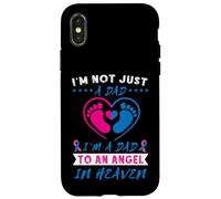 Infant Loss Dad To An Angel Miscarriage Awareness Pregnancy Case for iPhone X/XS
