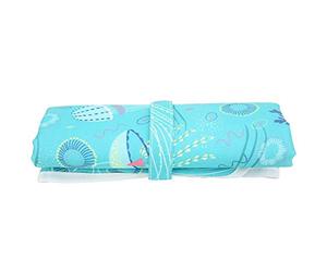 Infant Nappy Changing Pad, Toddler Diaper Mat, Portable Excellent Craftsmanship Easy to Clean Won't Penetrate Early Education Educational Institution(Green Jellyfish)