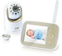 Infant Optics DXR-8 Video Baby Monitor, Non-WiFi Hack-Proof FHSS Connection, Interchangeable Lenses, Pan Tilt Zoom, LED Sound Bar, Night Vision, and Two-Way Talk