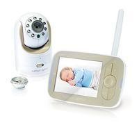 Infant Optics DXR-8 Video Baby Monitor, Non-WiFi Hack-Proof FHSS Connection, Interchangeable Lenses, Pan Tilt Zoom, LED Sound Bar, Night Vision, and Two-Way Talk