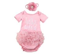 Infant Photography Clothing Breathable Polyester Fabric Multi Color Option Newborns Studio Props with Matching Headwear Newborns Photography Romper
