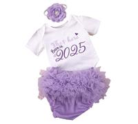 Infant Photography Clothing Breathable Polyester Fabric Multi Color Option Newborns Studio Props with Matching Headwear Newborns Photography Romper