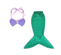 Infant Photography Oceanid Costume Flexible Ventilated Fabric Fast Wear Plan for Baby Photo Stalks Baby Silicone Photo Stay Studio