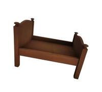 Infant Photoshoots Wooden Bed Or Round Table Photo Props White/Brown Wood Small Photography Crib for Baby Posing Infant Furniture