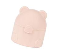 Infant Powder Puff Container Easy ToOperate Lightweight Storage Solution Safe Construction Ideal for Diaper Bags and Use Baby Powder Puff Case