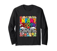 Infant Room Loving Kind Reliable Fun Care Long Sleeve T-Shirt