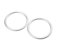 Infant Slings 's Ring Aluminum Rings for Baby Slings, Lead- and, Silver, 8.7cm Circle Diameter, Very Suitable for Your Daily Shopping with The Baby Slings
