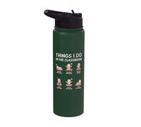 Infant Teacher Schoolteacher Pre-Kindergarten Educator Stainless Steel Insulated Water Bottle
