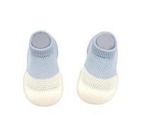 Infant Toddler Colors Indoor First Baby Mixed Mesh Elastic Shoes for Girls 12-18 Months