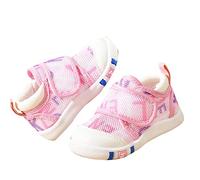 Infant Toddler Girls Boys Shoes Sandals Flat Bottom Non Slip Half Open Toe Slip Summer Breathable Soft Shoes Boy Water Shoes (Pink, 6.5 Toddler)