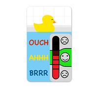 Infant Water Testing Gague Ensure Bath Water Temperature is OK for Your Baby 3.375" x 2.125" Pack of 3