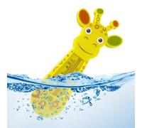 infantes Bath Thermometer - Soft Animal Shape, Waterproof Floating Tool | Real Time Temperature Reader, Baby Safe Bathing Monitor For Daily Tub Checks And Safe Water Prep, newborns Hygiene Routine