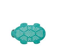 INFANTINO 2-in-1 Bath Mat with Storage Basket - Skid Resistant Mat with Suction Cups