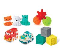 INFANTINO - Baby's 1st Playset - Soft and squeezable - Fun colors, numbers, animals and shapes for young babies - BPA free - Ages 0 Months and up.