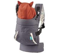 Cuddle Up Carrier - Ergonomic Fox-Themed, face-in Front Carry and Back Carry, with Removable Character Hood, for Infants and Toddlers, 12-40 lbs / 5.4