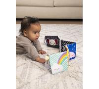 INFANTINO fabric book cot bumper multicoloured