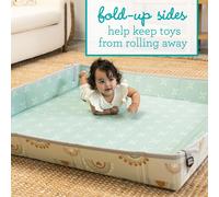 Infantino Foldable Foam Mat Cactus & Rainbow Double-Sided Colourful Woodland