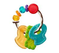 Blue Box Teething Ring white