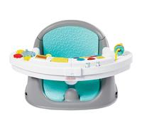 Infantino - Music & Lights 3-in-1 Discovery Growing Baby Booster Seat - Convertible Dining Chair - Adjustable Size - Interactive Toys & Snack Tray -