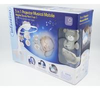 Infantino 3 in 1 Projector Musical Mobile Grey