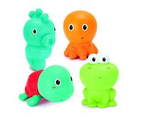 Infantino Sensory Plug & Play Plumber Robot Bath Time Set - 16 Piece Multi-activity Bath Toy for Sensory Exploration and Learning Cause and Effect