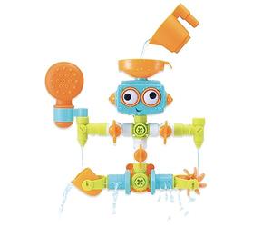 Infantino - Sensory Plug & Play - Plumber Toy - Exploration and Learning - Cause and Effect - 16 Pieces - Bath Toy - Sensory Toy - Easy to Store - Multicolour - Babygift - 10 months to 3 years