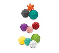 INFANTINO Set de 10 balles sensorielles multicolores