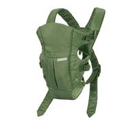 Infantino Swift Classic Baby Carrier, 2 Ways to Carry with Wonder Cover Bib, Adjustable Strap, Registry Essential, Baby Carrier for Newborn to Toddler 3,18-11,79kg, Olive