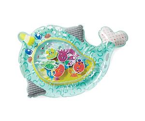 Infantino - Tapis D'eau Pat & Play Wee Wild Ones - Jeu Stimulant - Pour Nourrissons et Bébés Plus Âgés - Jeu Sensoriel & Temps sur Le Ventre