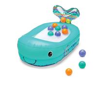 Infantino Whale Inflatable Bath Tub in Teal Infantino Teal