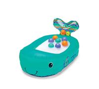Inflatable Whale Bath Tub, by INFANTINO blue