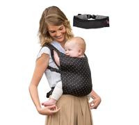 Infantino Zip Ergonomic Travel Carrier - Ergonomic face-in compact, front and back carry, for newborns and toddlers 12lbs- 40lbs / 5.4 - 18.1 kg