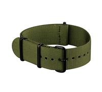 Infantry 20mm Slip-thru Nato Watch Straps for Men Green Replacement