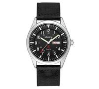 INFANTRY Mens Military Army Analog Watch Field Sport Wrist Watches for Men Nylon Strap Day & Date