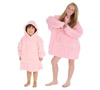 Infants Embossed Bow Oversized Hoodie 18C1035 Pink 3-6 Years