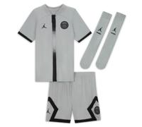 Infants Football Baby Kit Grey 2022-2023 PSG Away Toddler Soccer Jersey Set
