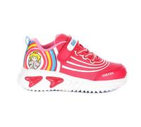 Infants Mesh Trainers in Red with Super Mario Details, unisex, Geox, Kids Sneakers, Pink, 24 EU, Kids 24 EU