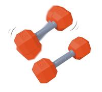 infantt Fitness Rattle - Softweight Teether, Training Toy | Playful Dumbbell Shaped Chewable with Gentle Sound Element and Hand Coordination Practice Tool for toddlerr New Parent Gifting