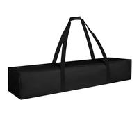 INFANZIA 36L Long Duffel Bag- 45 Inch Tripod Carrying Case Bag with Upgraded Zipper, Foldable Storage Bag for Fishing Pole, Tripod, Tent, Microphone Stands, Sturdy & Water Resistant, 45x7x7 in, Black