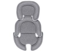 INFANZIA Infant Car Seat Insert, Soft Head and Body Support | Infant Car Seat Insert for Newborn,Toddler, Stroller Cushion Pad for Boys and Girls, Fits for Stroller, Swing, Bouncer (Grey)