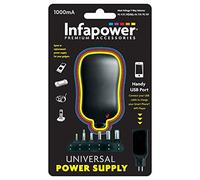 Infapower 1000mA 7-Way Universal Power Supply AC/DC Adapter for Smartphone