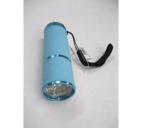 Infapower Compact 9 Led Glow In The Dark Stylish Torch with Lanyard - Aqua
