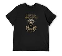 Infected Mushroom Im The Supervisor Electro Trance Dj T-Shirt Graphic Top Printed Tee Mens Shirt Black