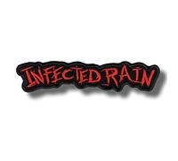 Infected Rain Band Patch Badge Embroidered Iron on Applique
