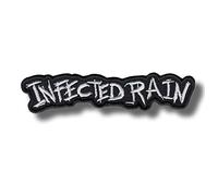 Infected Rain Patch Badge Embroidered Iron on Applique